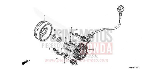 GENERATRICE CRF250RE de 2014